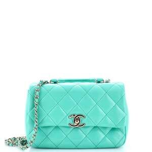 Chanel Coco Trip Flap Bag Quilted Shiny #223840C48B